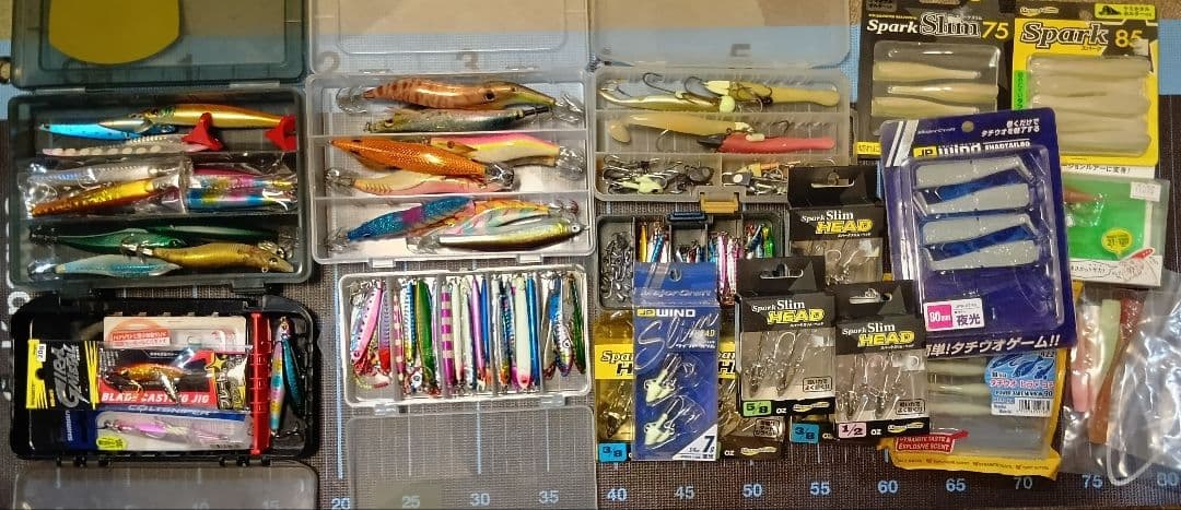 S*A様 ルアーまとめ売り　ワインド、ショアジギング、エギングなど　釣りセット