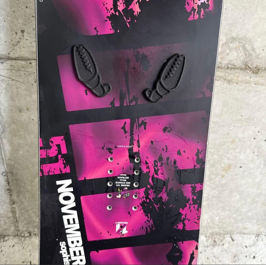 DESIRE 151 FULL TWIN スノーボード　ノベンバー