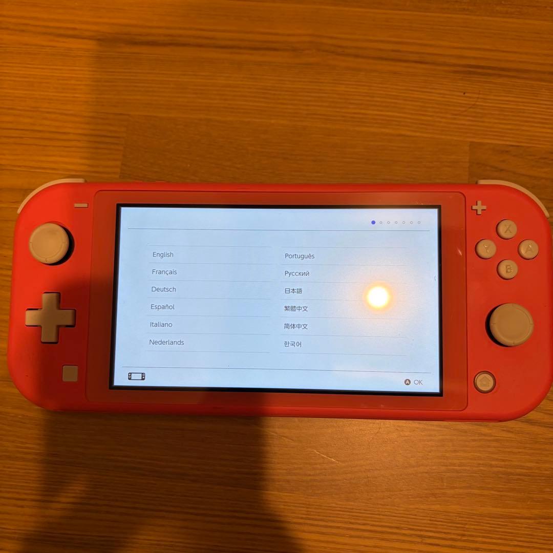 【美品　おまけあり】Nintendo Switch Lite ピンク 本体