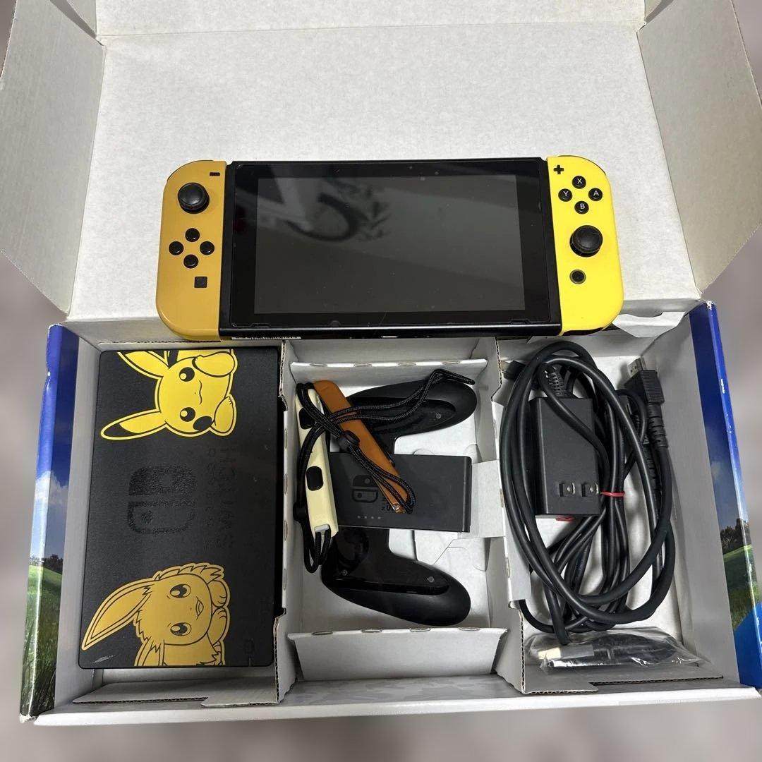 Nintendo Switch 本体 ピカチュウイーブイデザイン