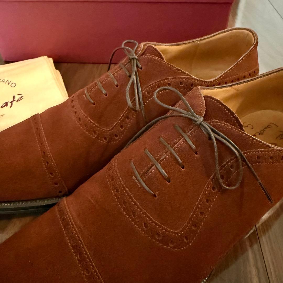 [着用１回] Enzo Bonafe 別注 BRONZINO クォーターブローグ