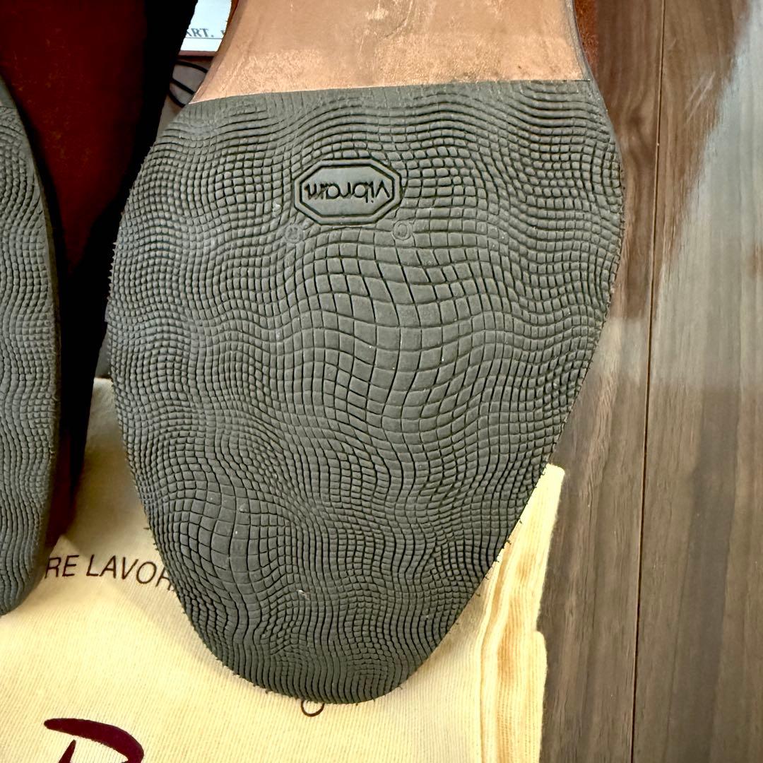 [着用１回] Enzo Bonafe 別注 BRONZINO クォーターブローグ