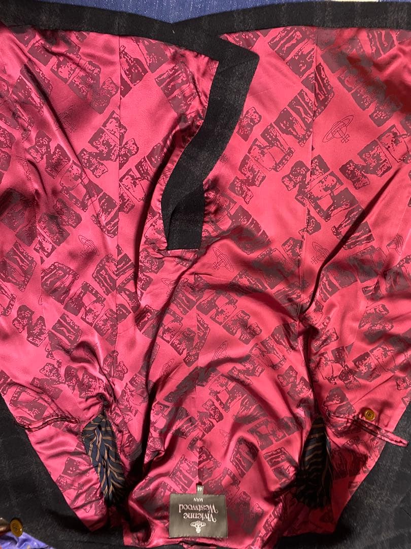 Vivienne Westwood ミントカラーコート　チェック