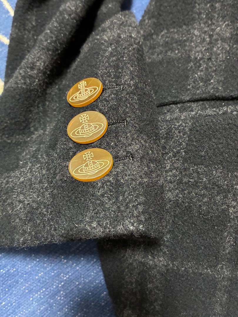 Vivienne Westwood ミントカラーコート　チェック