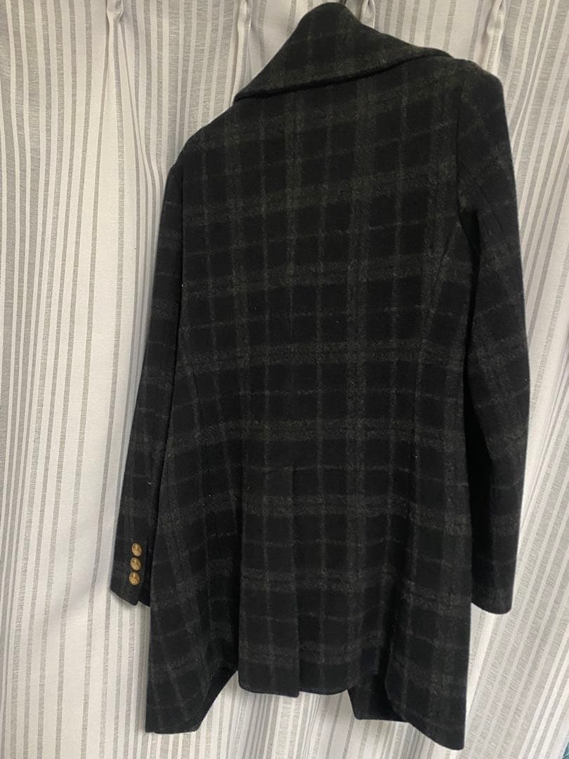Vivienne Westwood ミントカラーコート　チェック