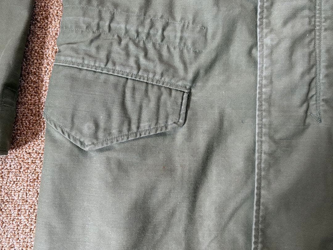 60s 米軍実物 M-65 フィールドジャケット 2nd アルミジップ