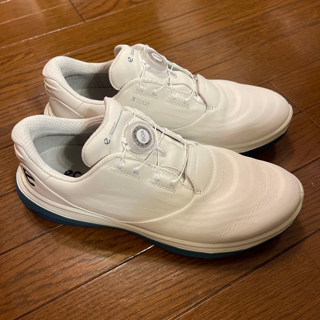 ECCO ゴルフシューズ ホワイト 42