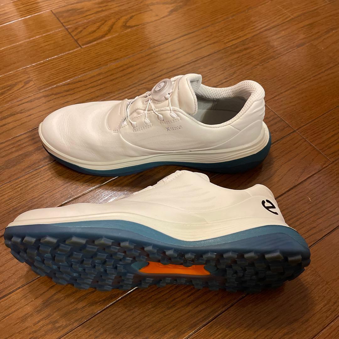 ECCO ゴルフシューズ ホワイト 42