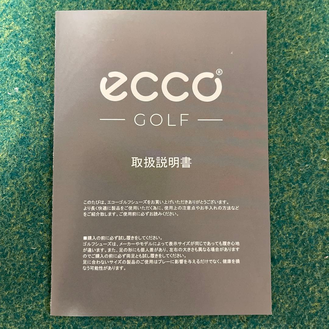 ECCO ゴルフシューズ ホワイト 42