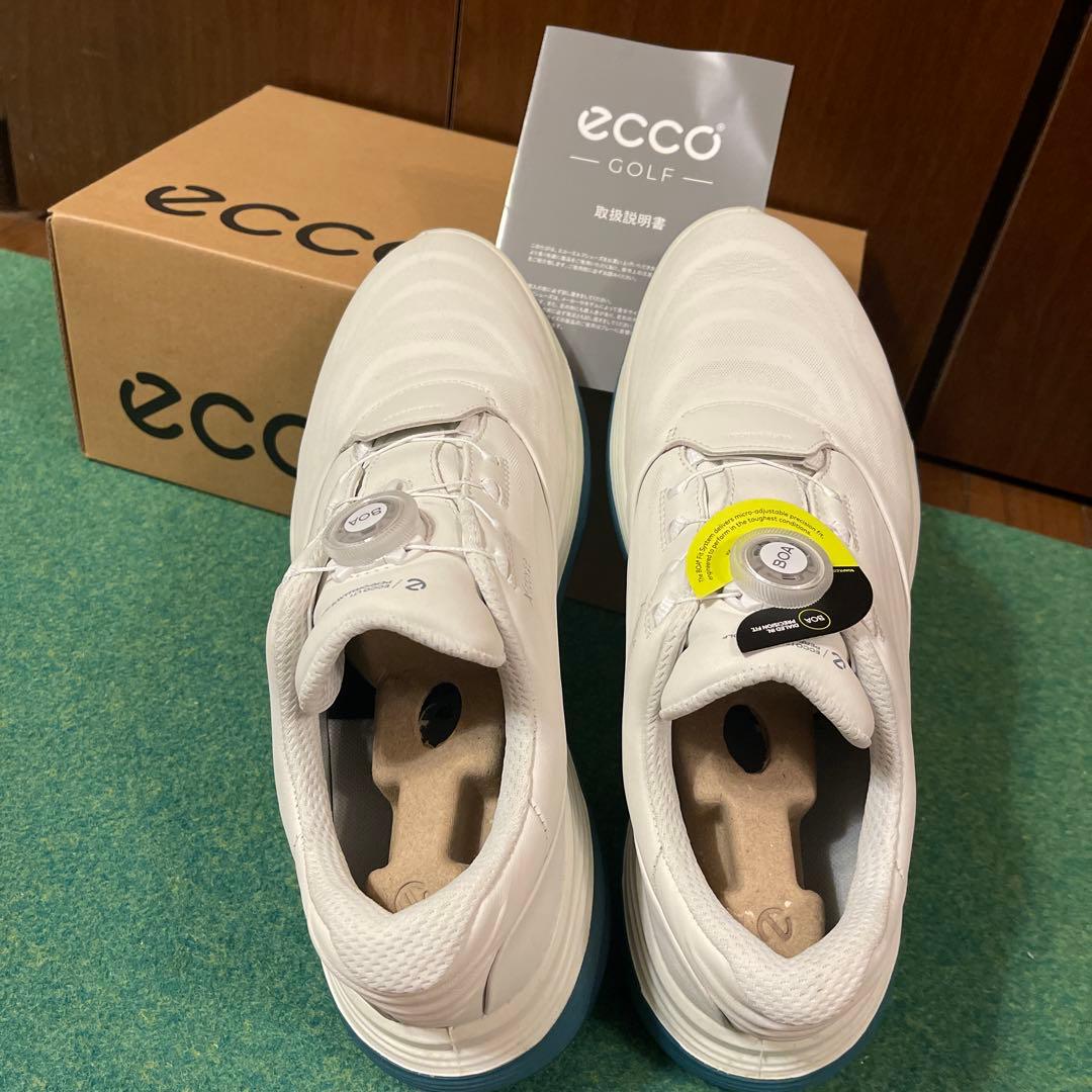ECCO ゴルフシューズ ホワイト 42