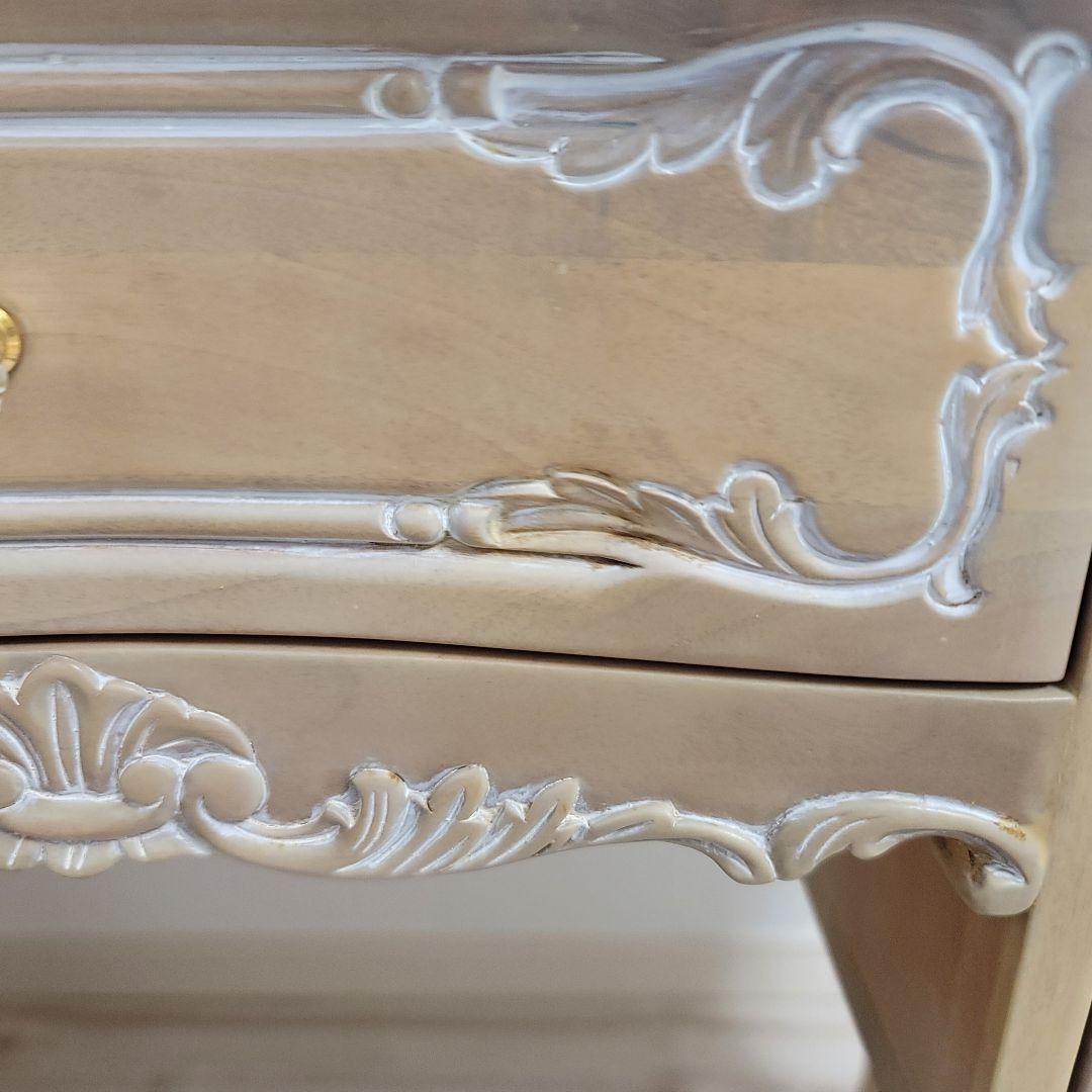 ウエストハウスギャラリー　ねこ脚　ドレッサー　スツール　ロココ調