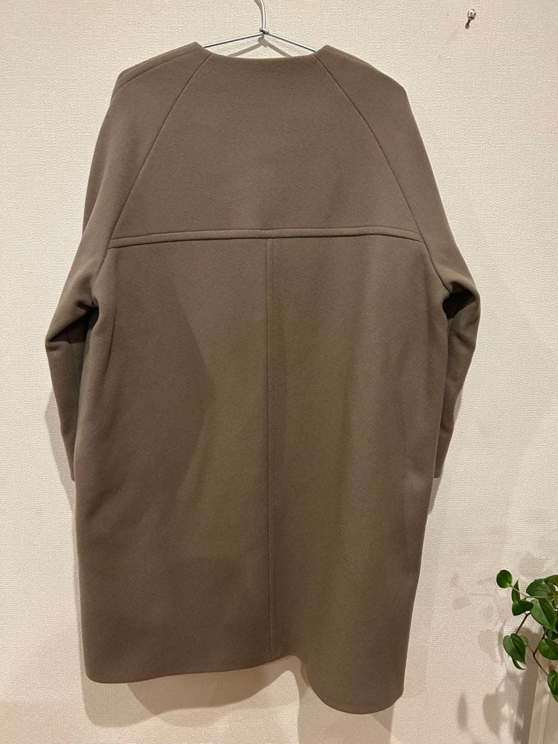 新品　SHIPS MANTECO マンテコ　ノーカラーコート