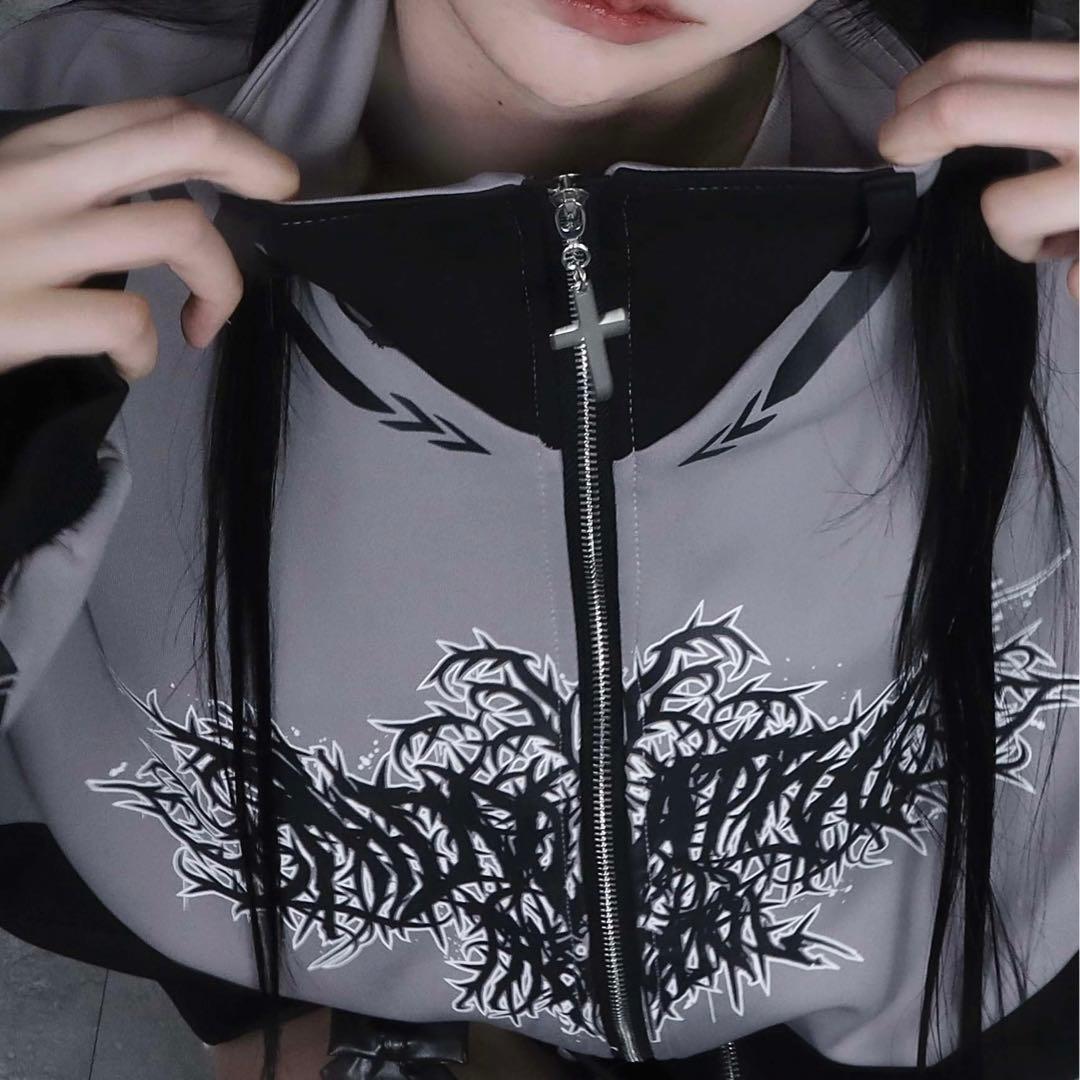 HIDOLATRAL THEODOL 近未来メタルジャージGRAY❤︎再販新色❤︎