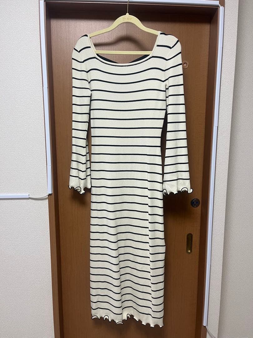 ワンピース Be Mine Back Lace-Up Long Dress