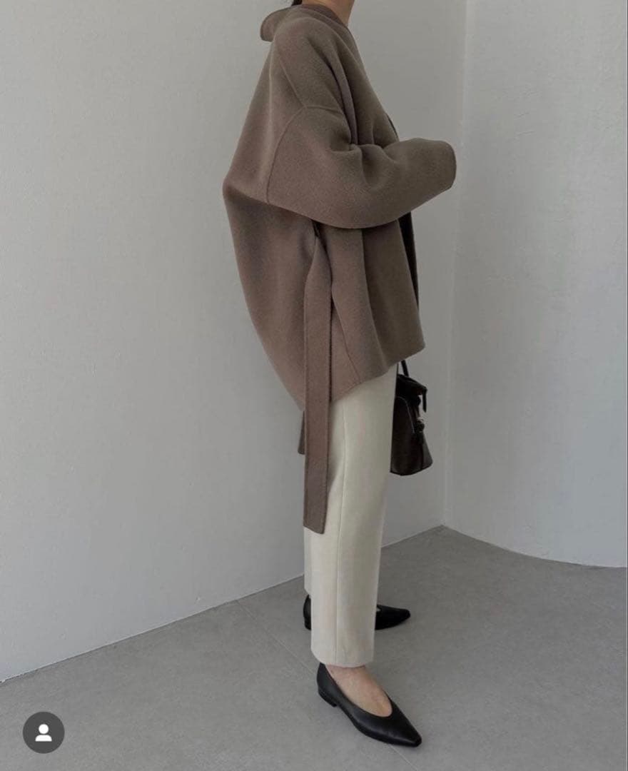 たぬこさん専用【超美品】お値下げ！nae アリュールコート ココア