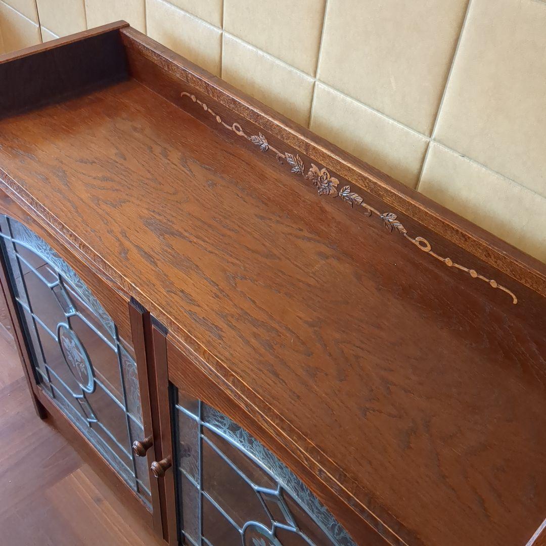 【最終値下げ】三越ブルージュ オーク キャビネットサイドボード カップボード