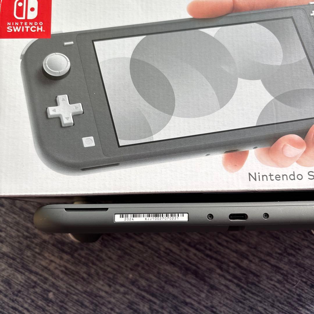 Nintendo Switch Lite グレー 箱付き