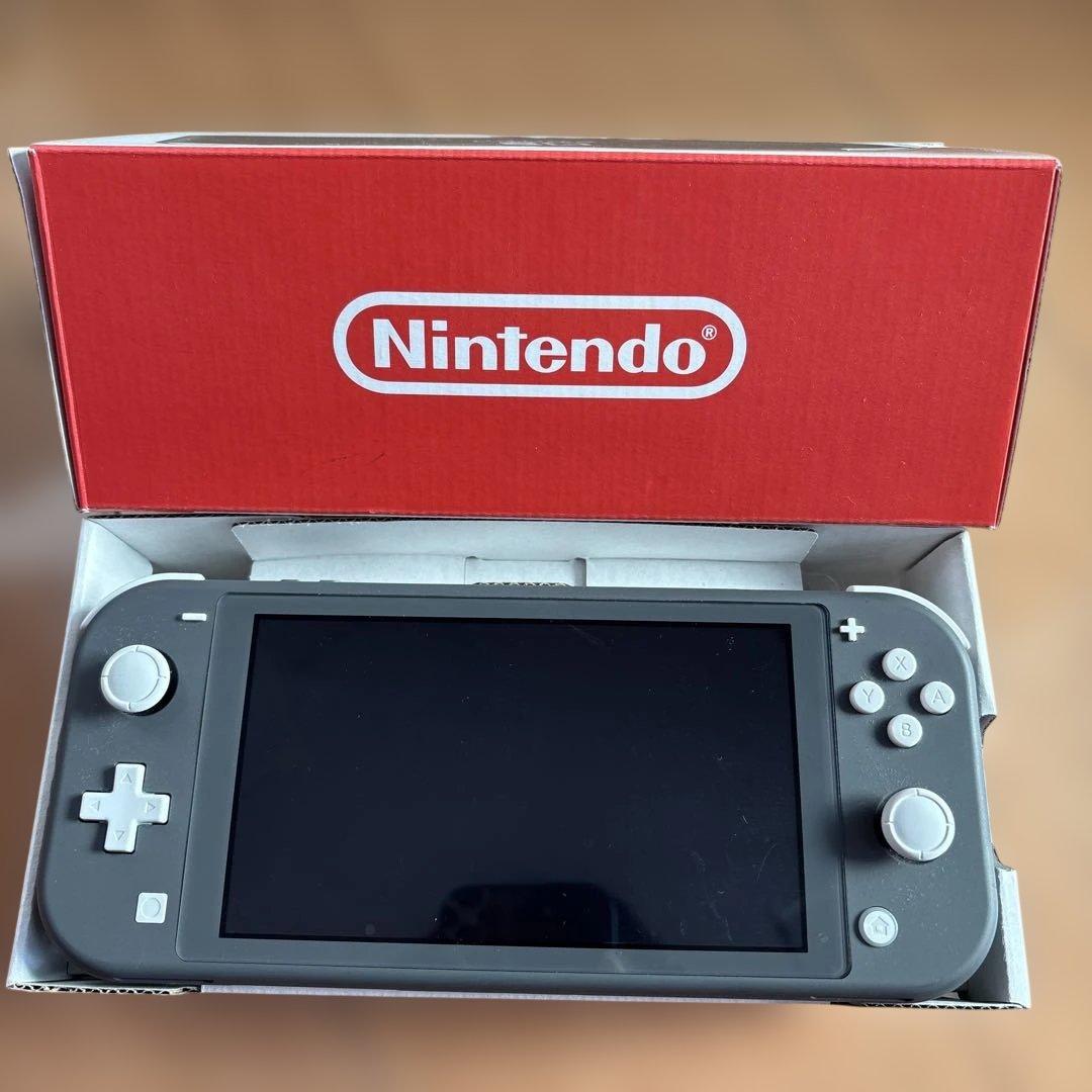 Nintendo Switch Lite グレー 箱付き