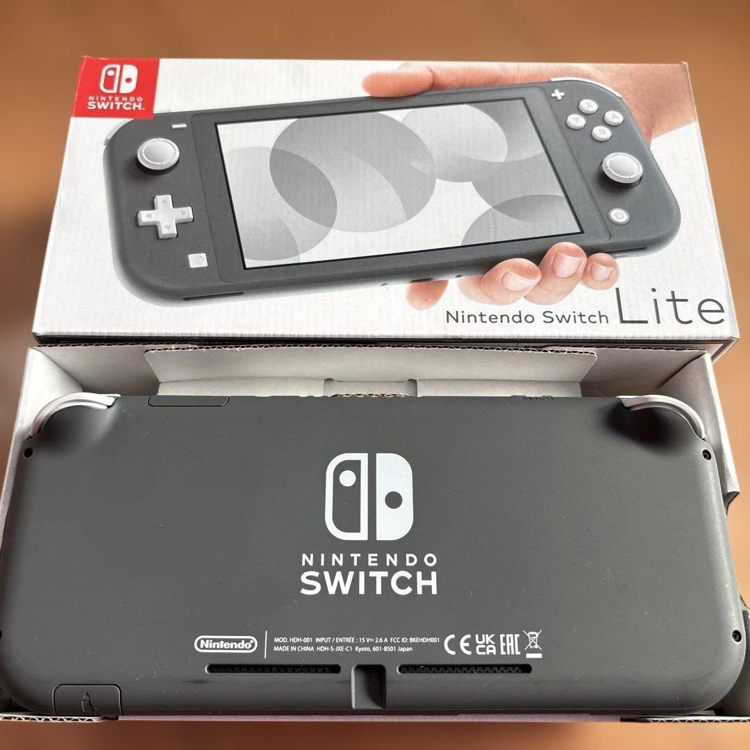 Nintendo Switch Lite グレー 箱付き