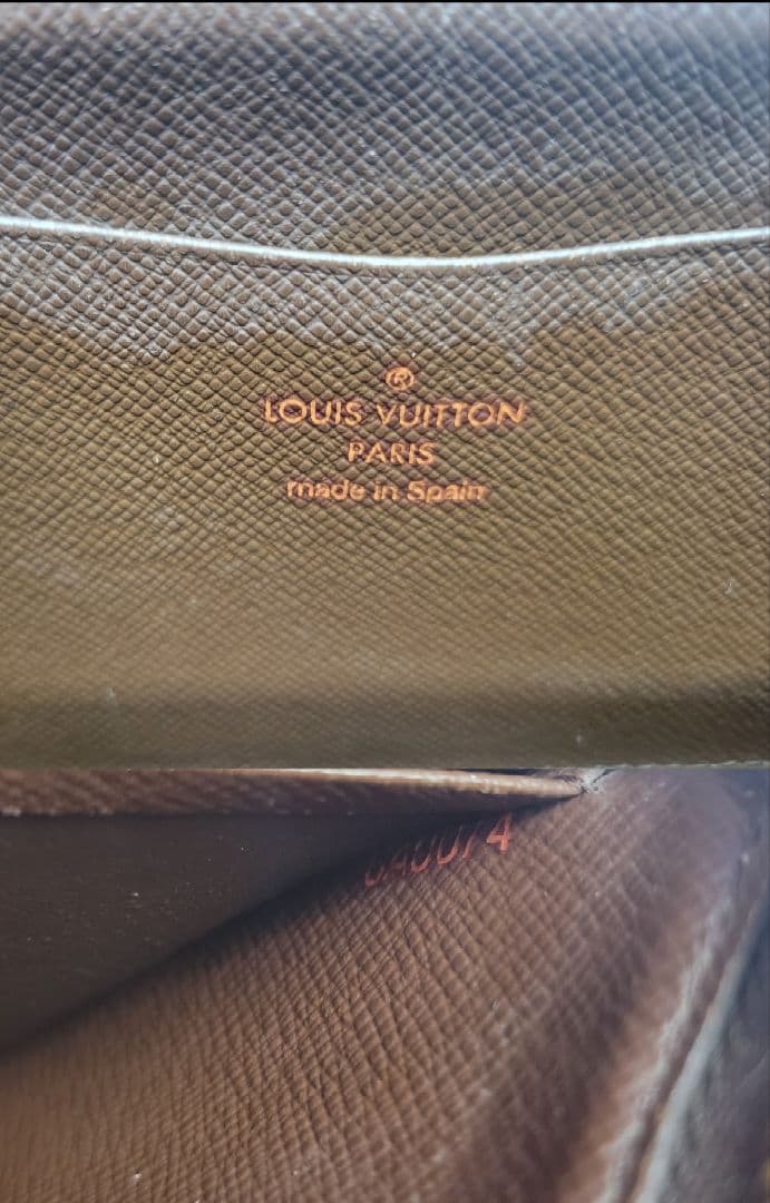 【まる】ルイ・ヴィトン ポルト モネ ジップ 長財布 ダミエ N61728