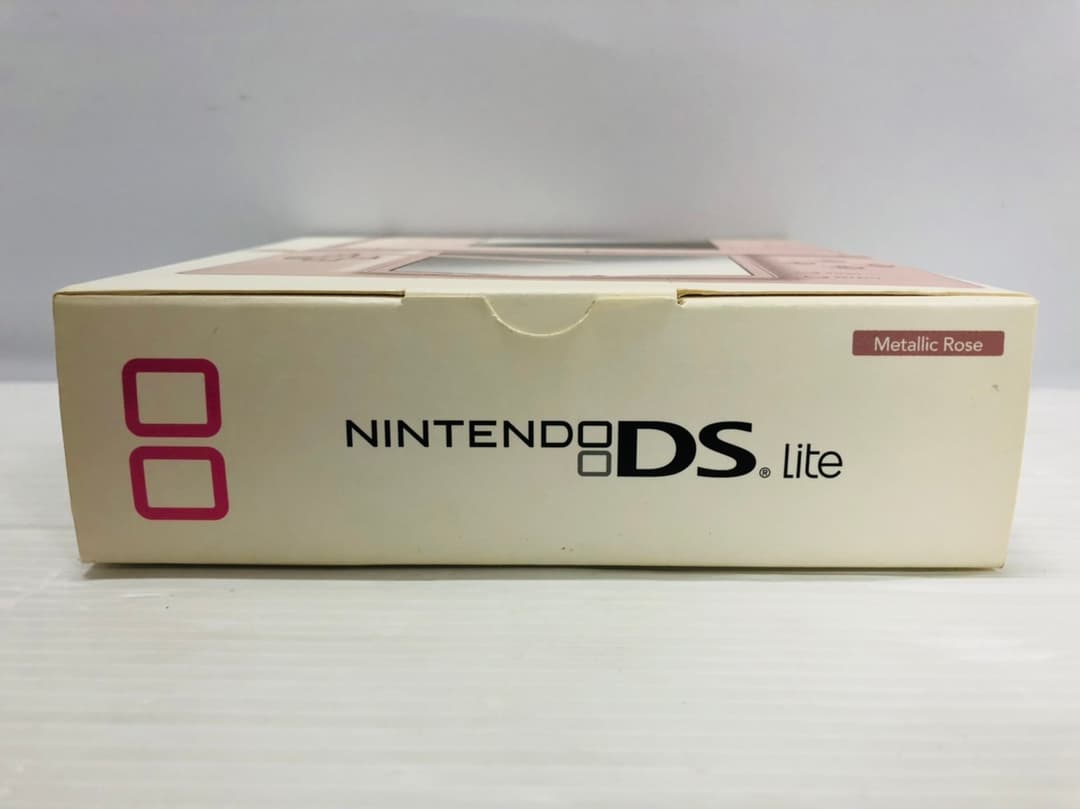 ★未使用品★極美品ニンテンドーDS Liteメタリックロゼ【生産終了】訳