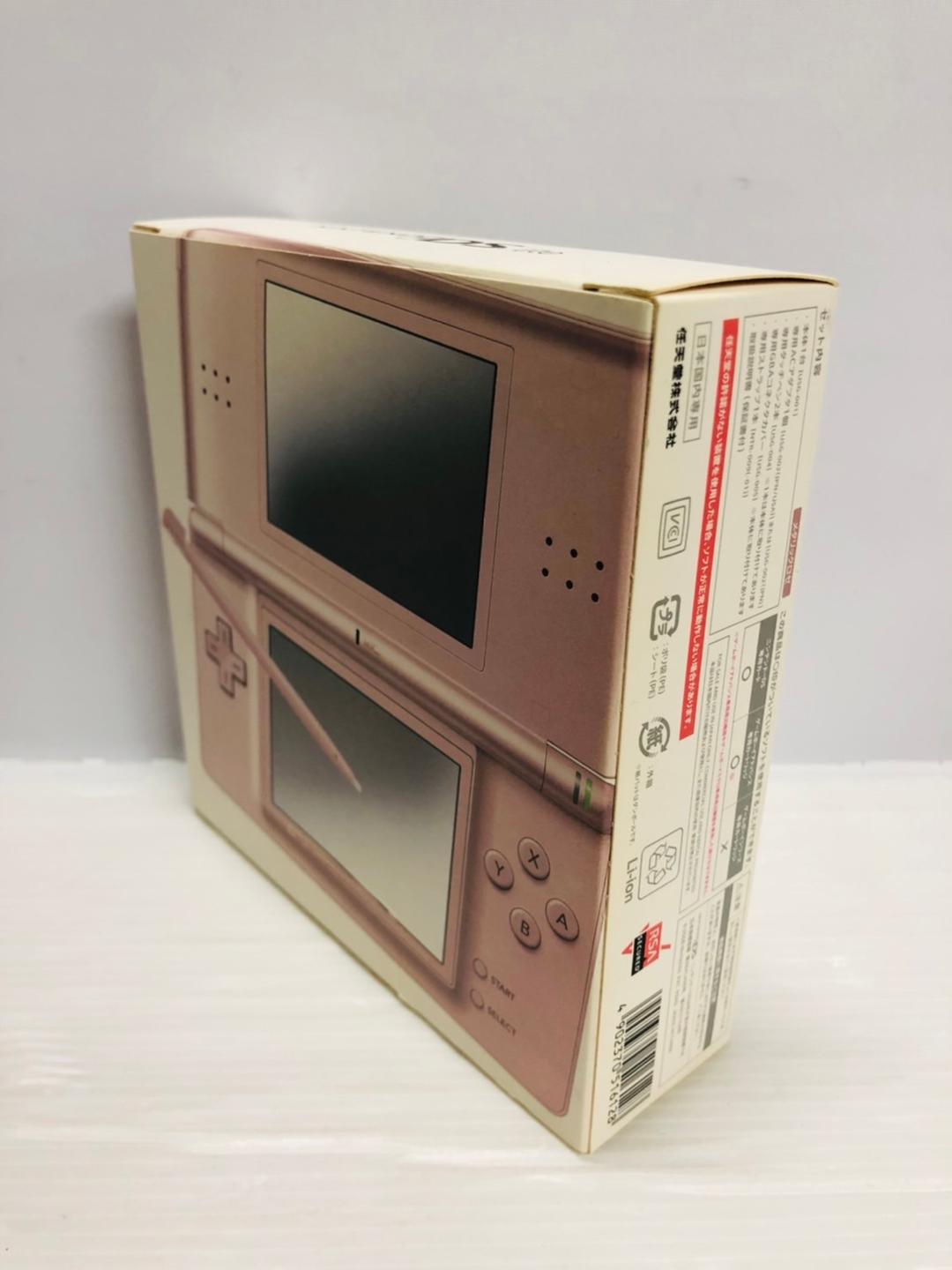 ★未使用品★極美品ニンテンドーDS Liteメタリックロゼ【生産終了】訳