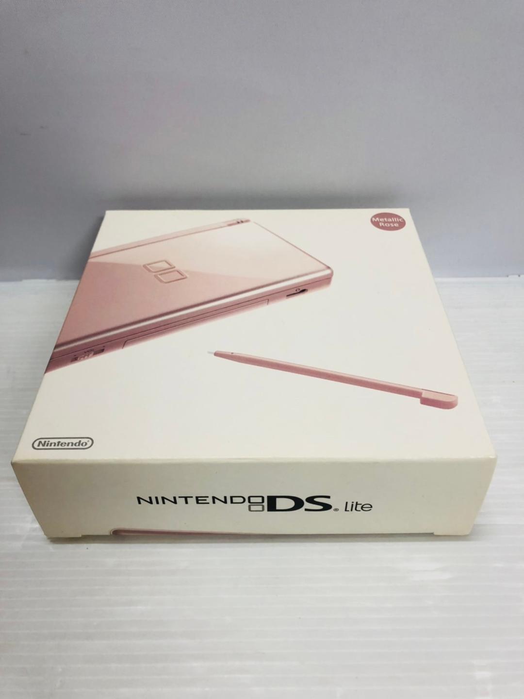 ★未使用品★極美品ニンテンドーDS Liteメタリックロゼ【生産終了】訳