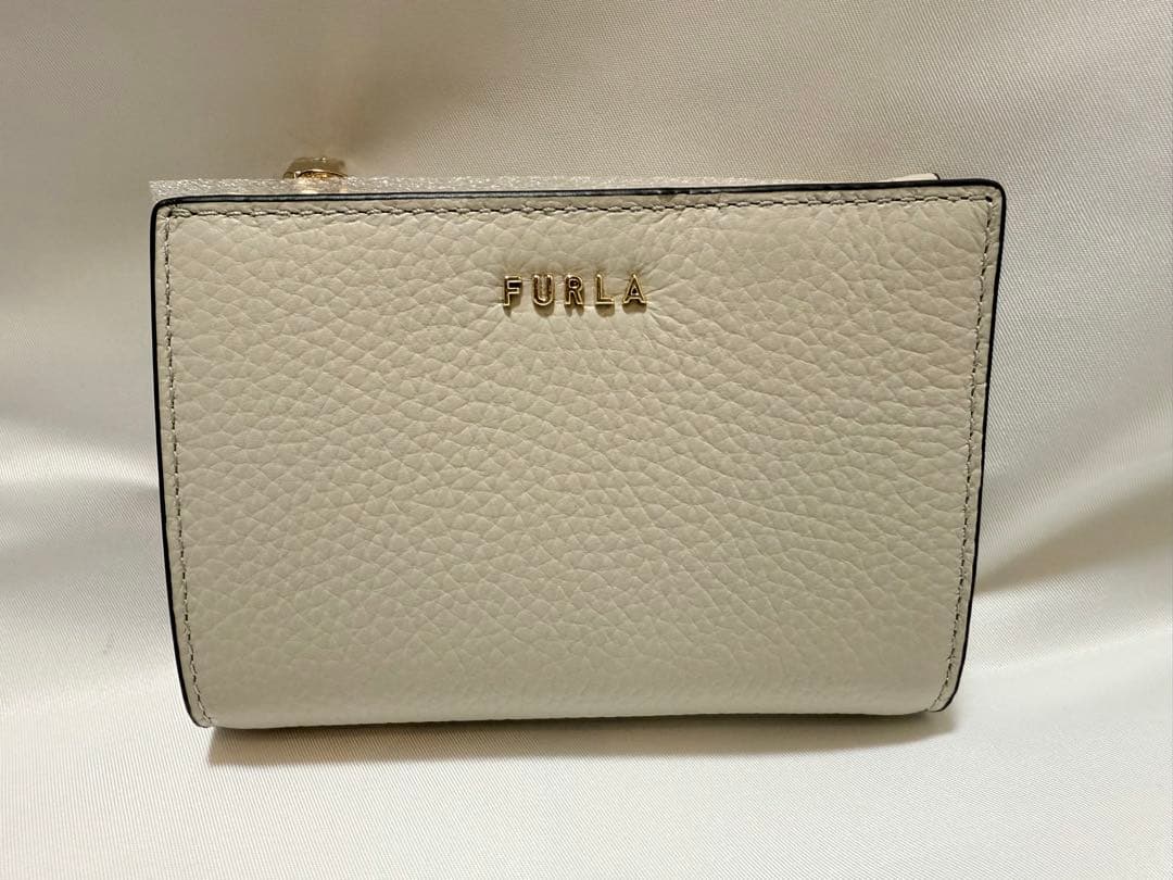【新品】FURLA フルラ 二つ折り財布 RITZY ペルラ PERLA e