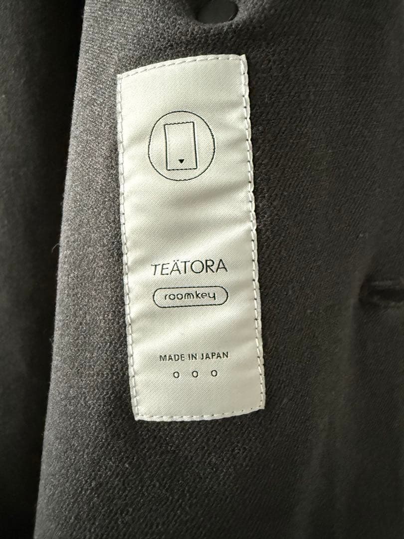 【2点set ※上下サイズが異なります】TEATORA 日本製 セットアップ