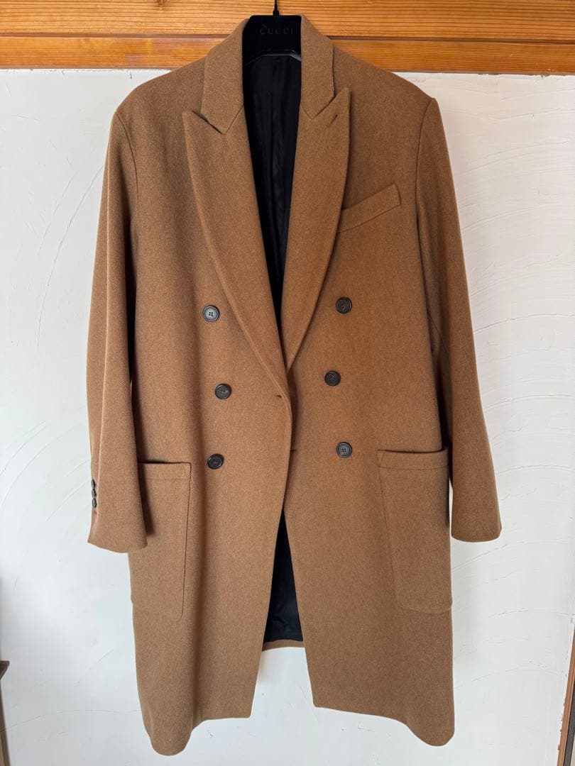 ami ダブルブレスト チェスターコート 46