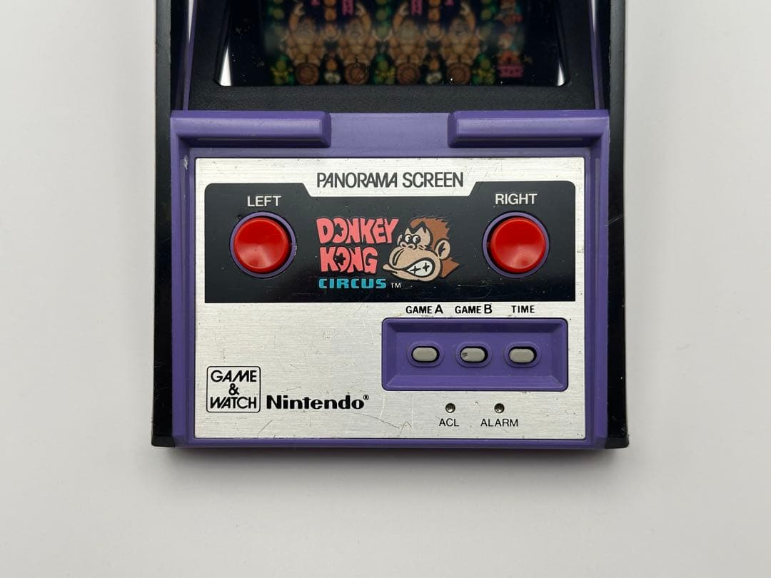 任天堂　ドンキーコングサーカス　パノラマスクリーン　ゲーム&ウォッチ