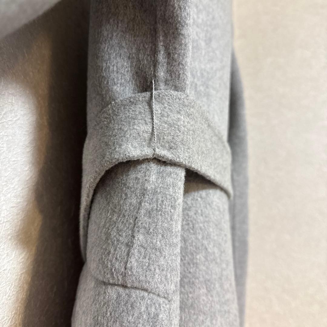 【theory】カシミヤ入りウールロングコート