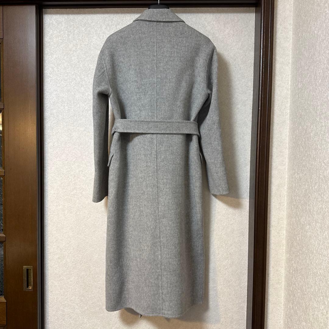 【theory】カシミヤ入りウールロングコート