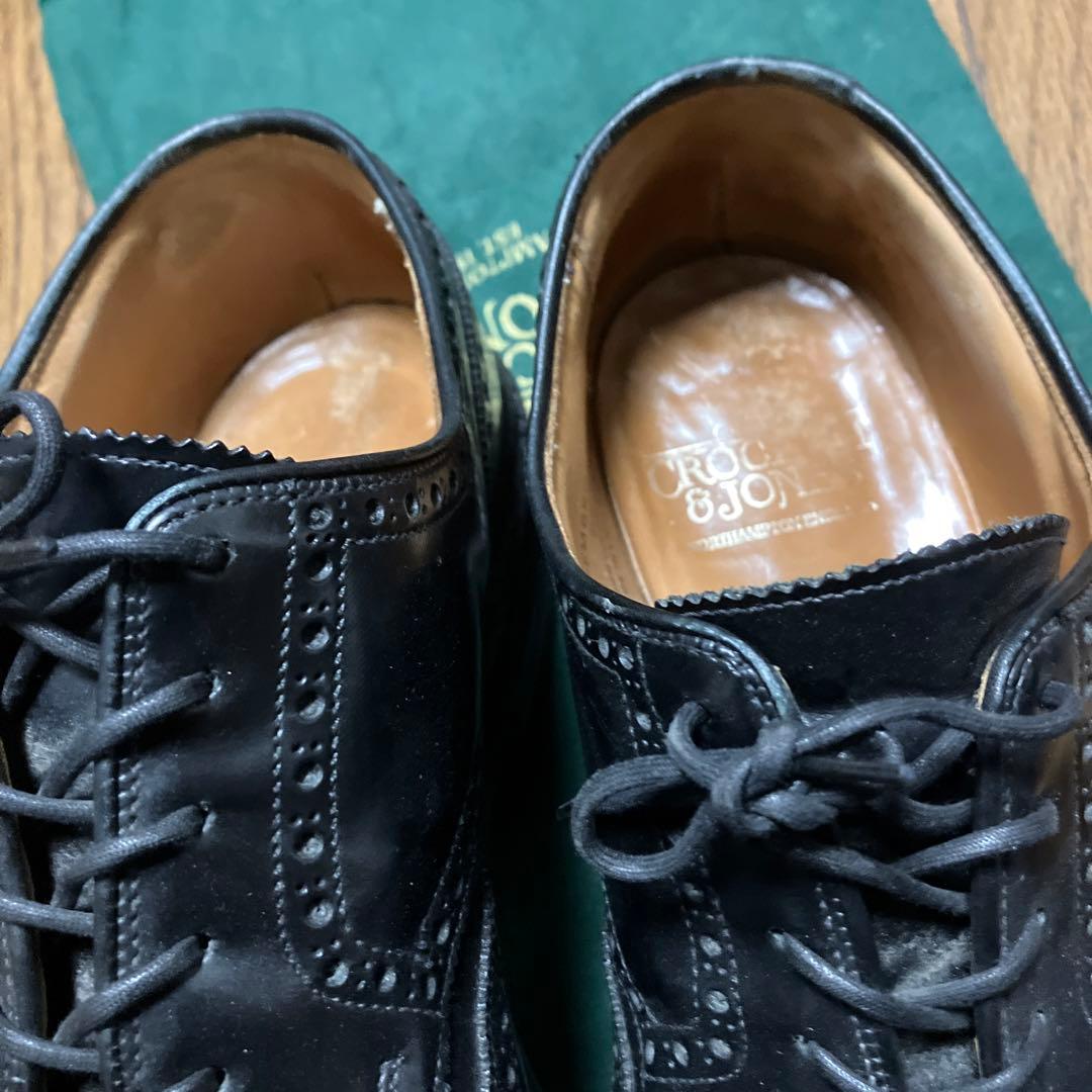 クロケット&ジョーンズ　ウイングチップ　UK8.5E ダイナイトソール