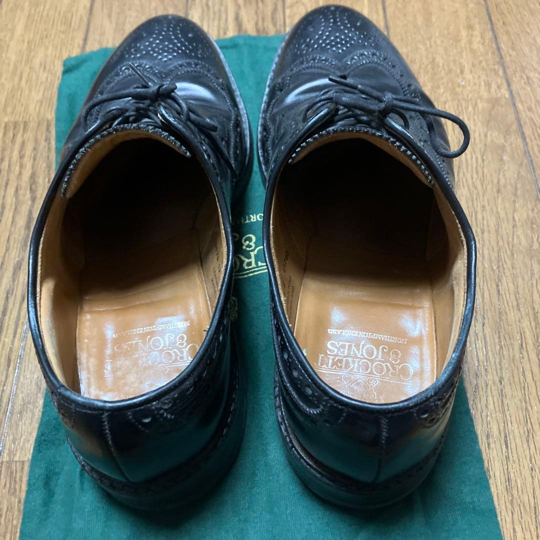 クロケット&ジョーンズ　ウイングチップ　UK8.5E ダイナイトソール