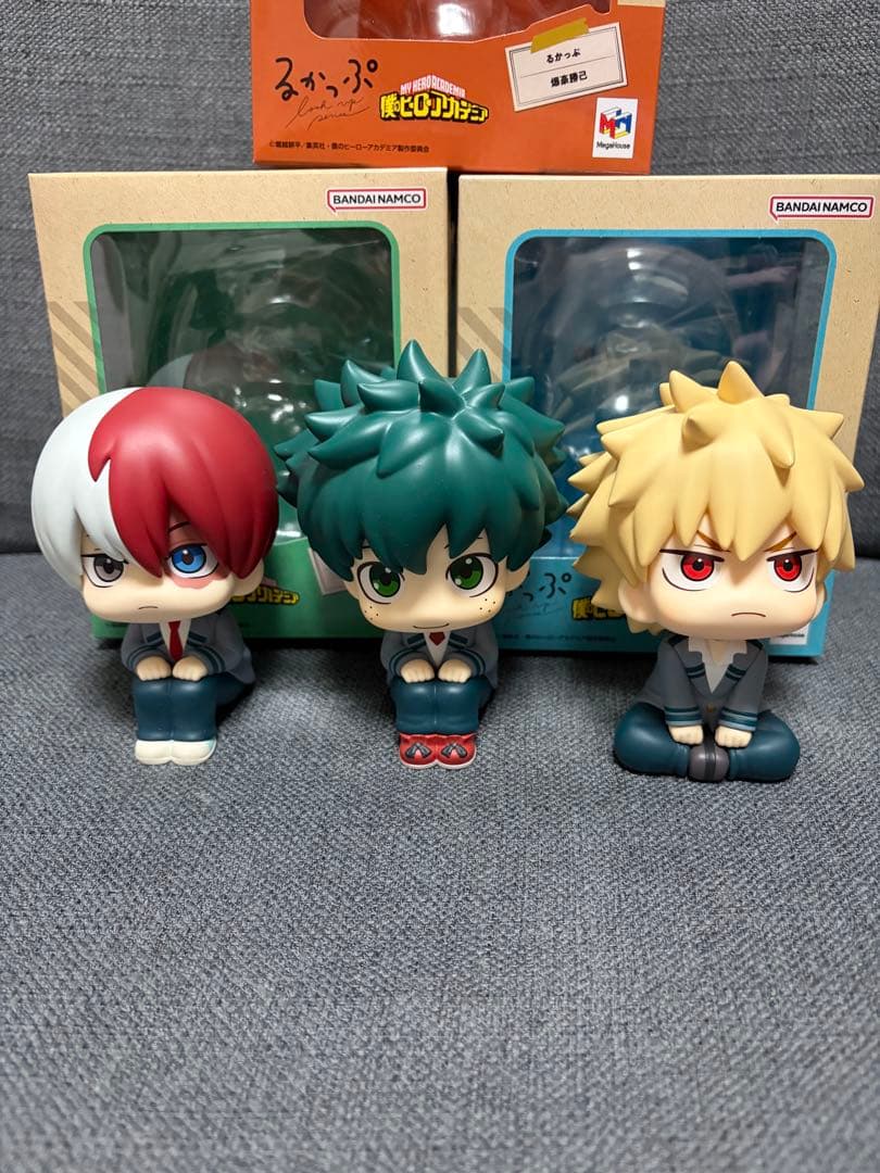 僕のヒーローアカデミア　ヒロアカ　るかっぷ　爆豪勝己　轟焦凍　緑谷出久