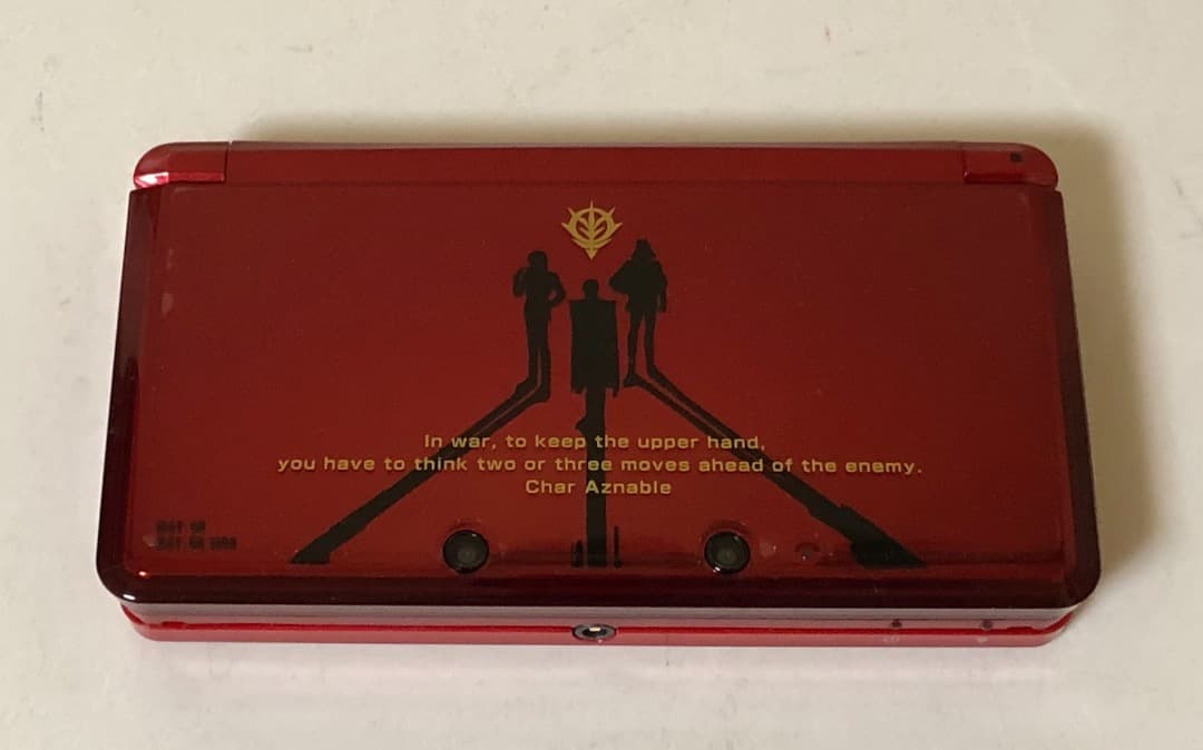 任天堂 3DS シャア 専用 SD ガンダム Gジェネレーション 3D レッド