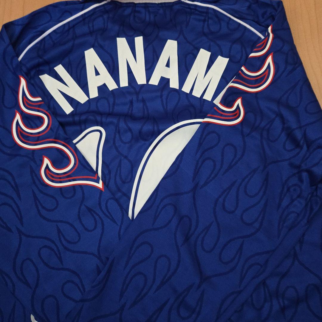 サッカー　日本代表　名波浩　長袖　ユニフォーム