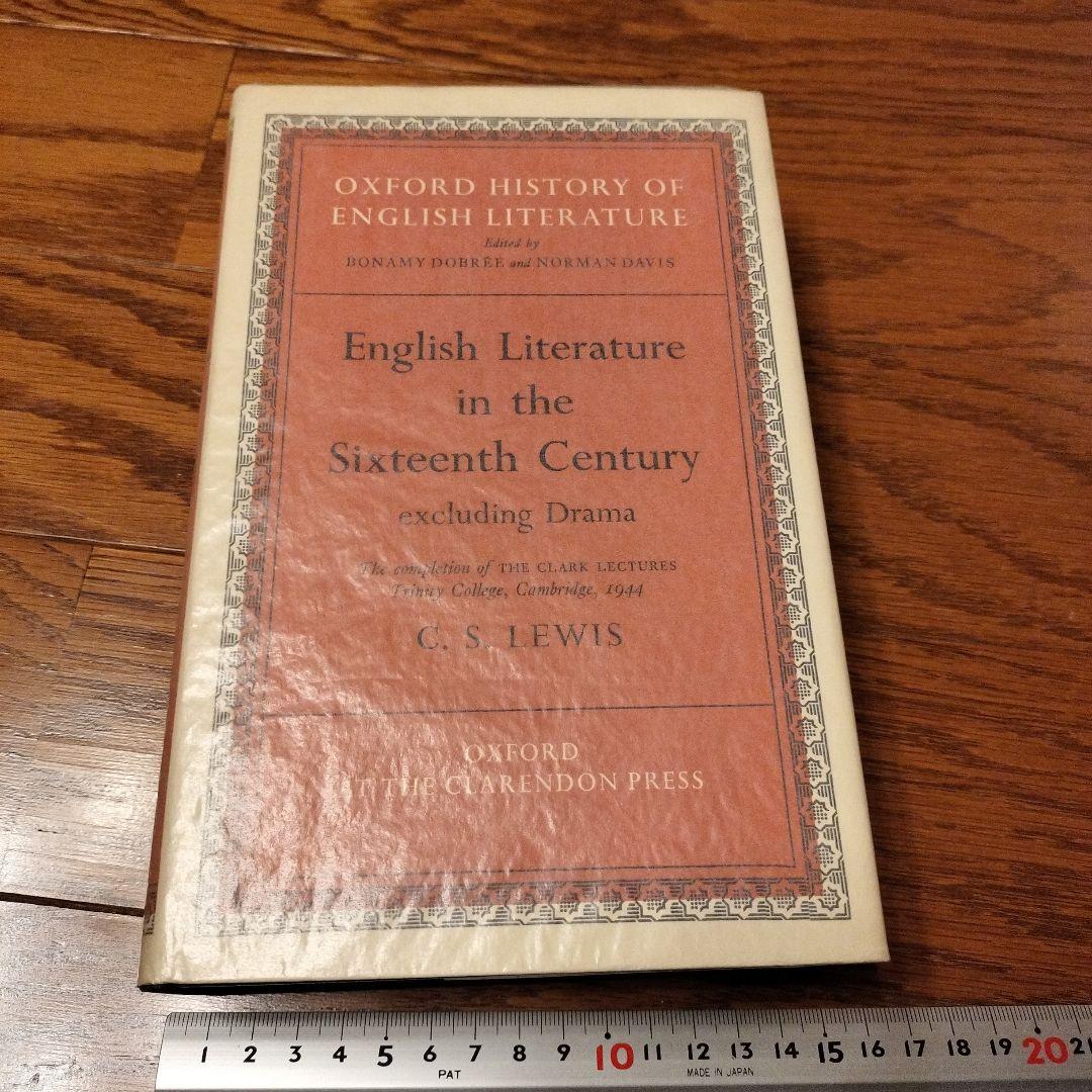 洋書 ENGLISH LITERATURE IN THE SIXTEENTH CENT