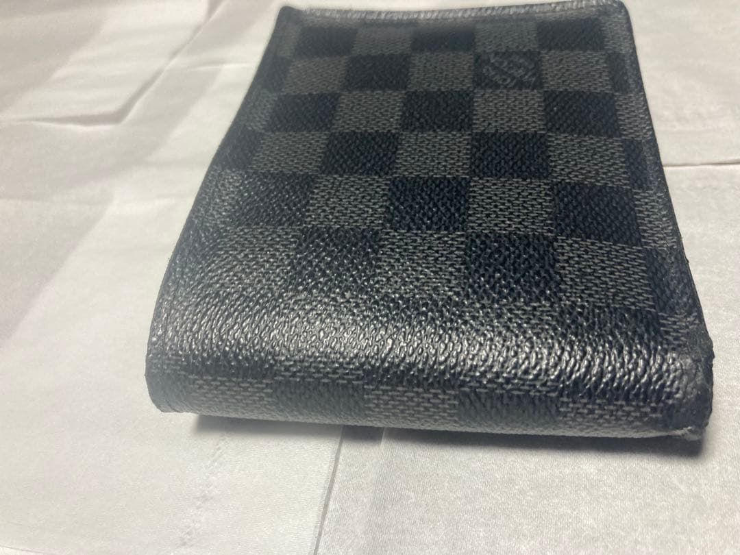 yLouis Vuitton チェック柄 二つ折り財布