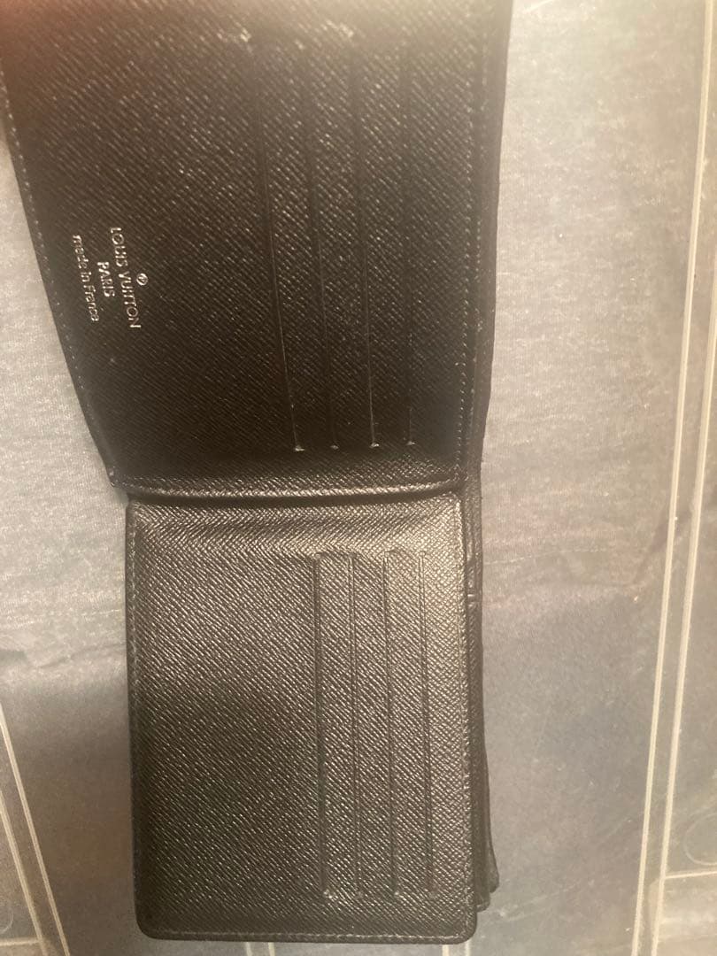 yLouis Vuitton チェック柄 二つ折り財布