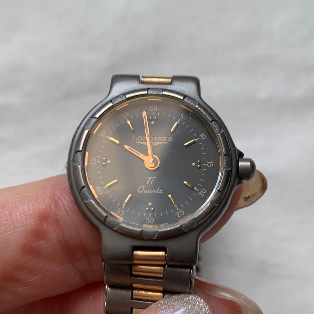 【稼働品】ロンジン■コンクエスト　レディースウォッチ　96