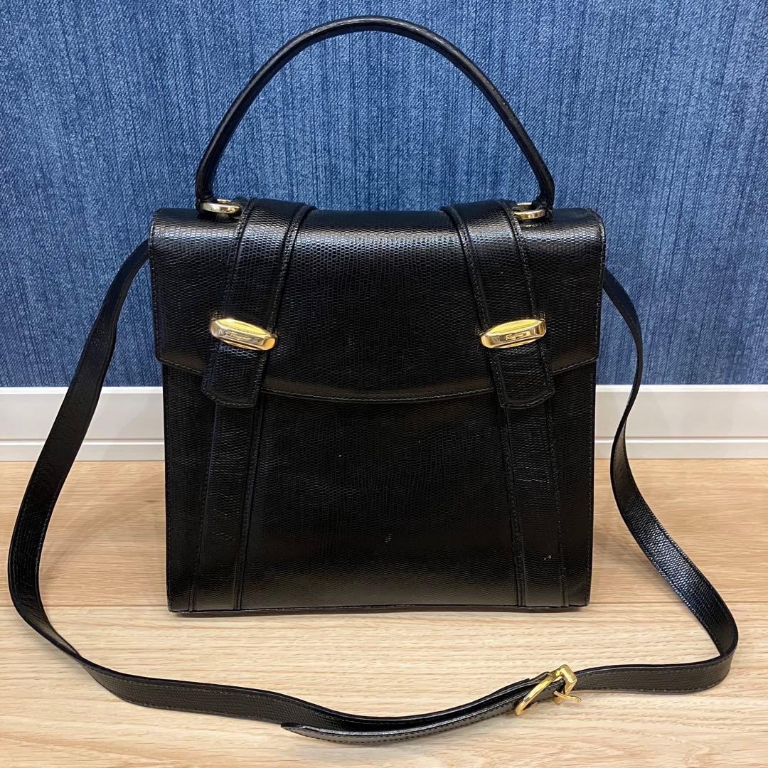 ビンテージ！Salvatore Ferragamo/フェラガモ　ショルダーバッグ