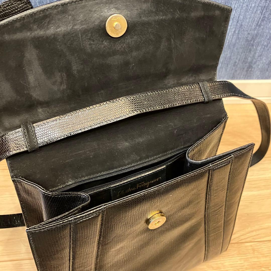 ビンテージ！Salvatore Ferragamo/フェラガモ　ショルダーバッグ