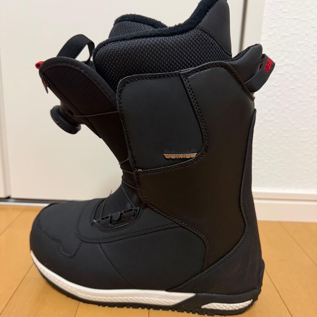 SIMS スノーボードブーツ ブラック　ケース付