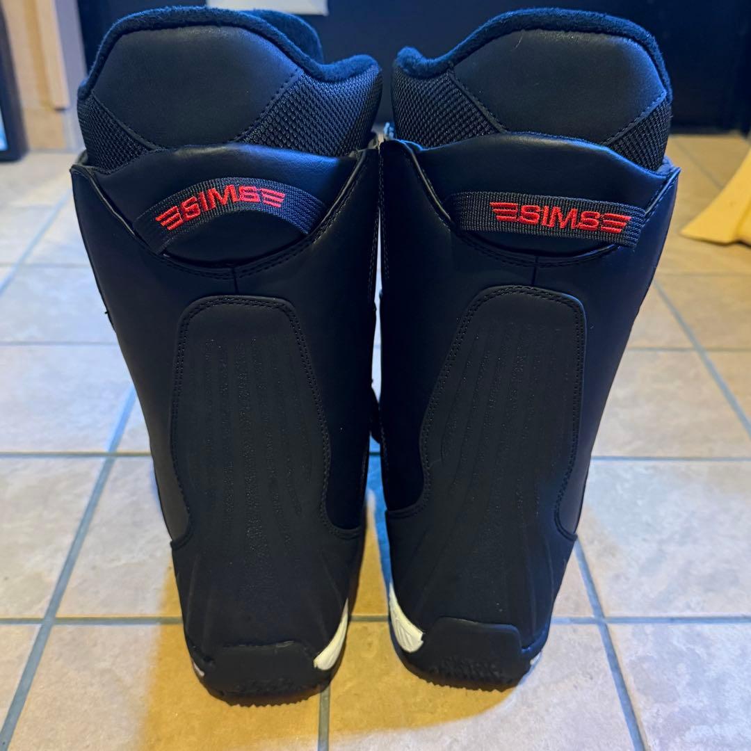 SIMS スノーボードブーツ ブラック　ケース付