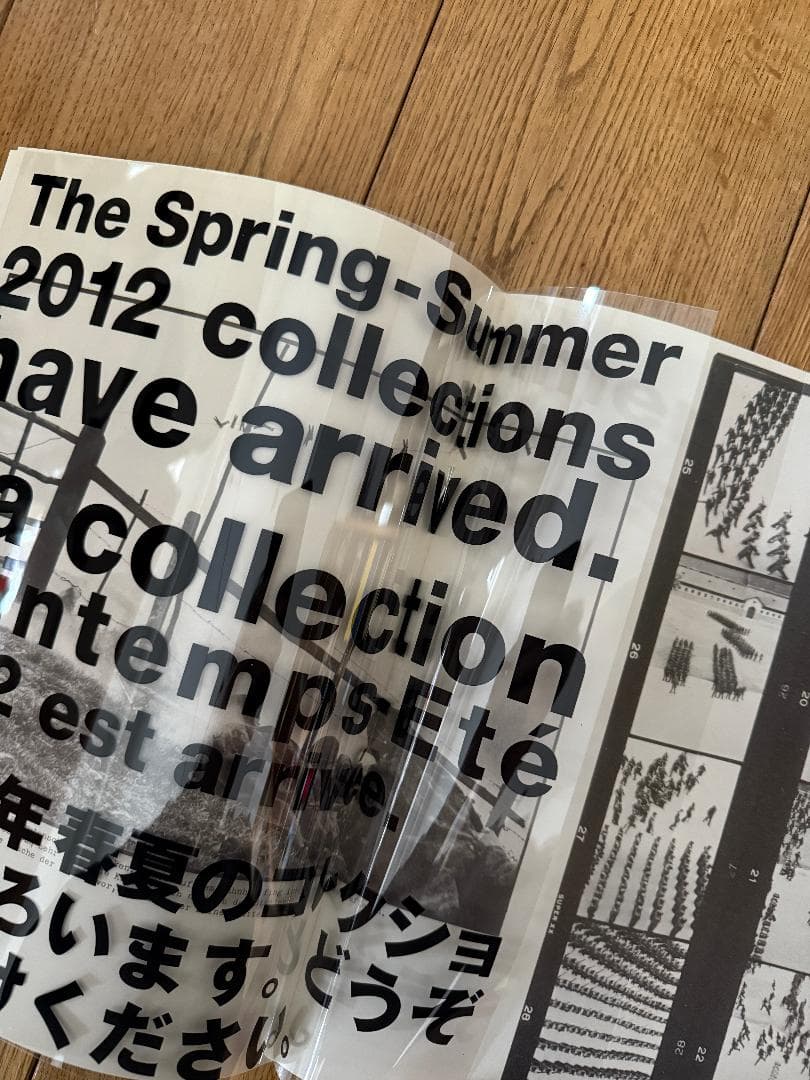 コム デ ギャルソン RENE BURRI DM 2012 37set