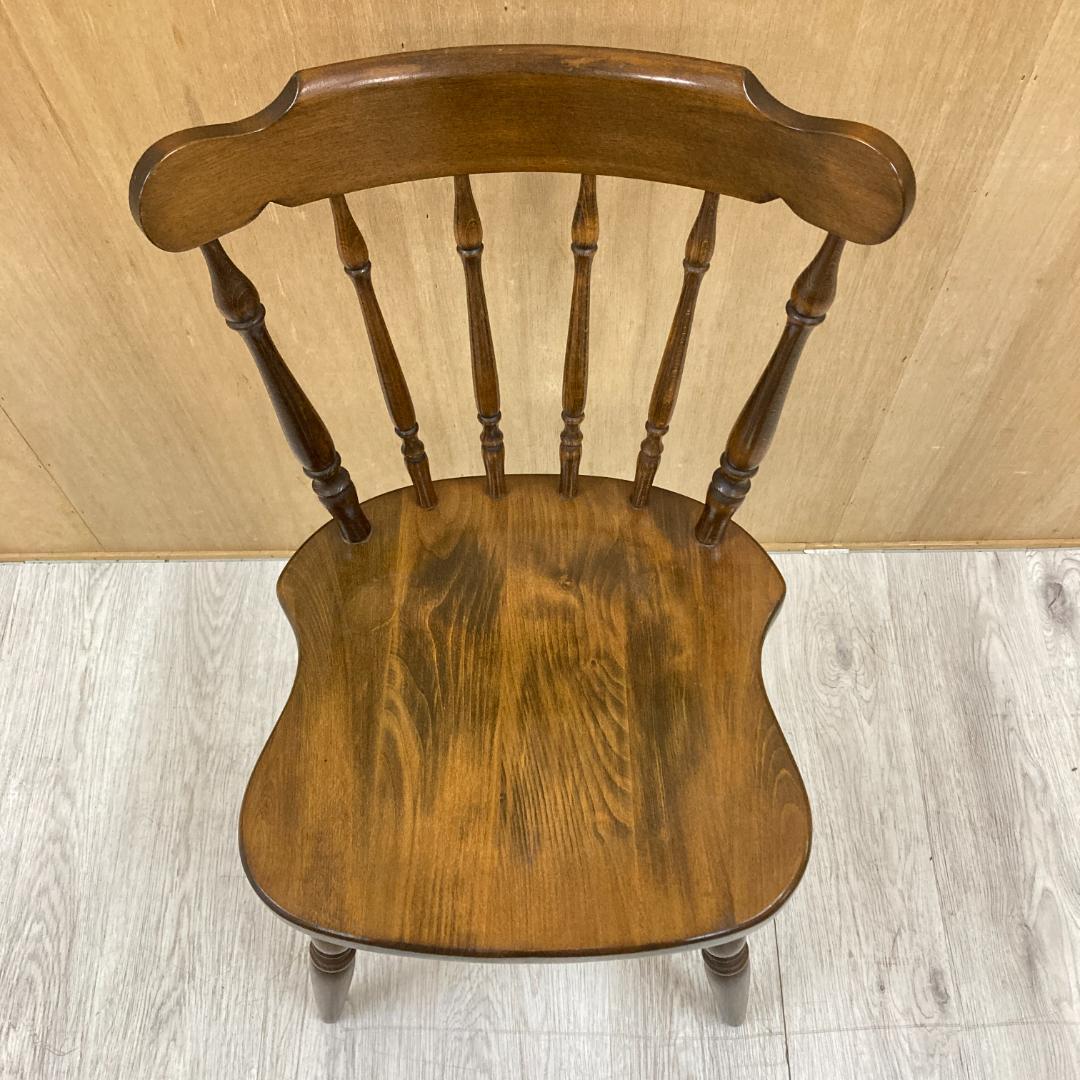 【飛騨産業】 キツツキ ウインザーチェア 　ダイニングチェア　椅子　木製 A