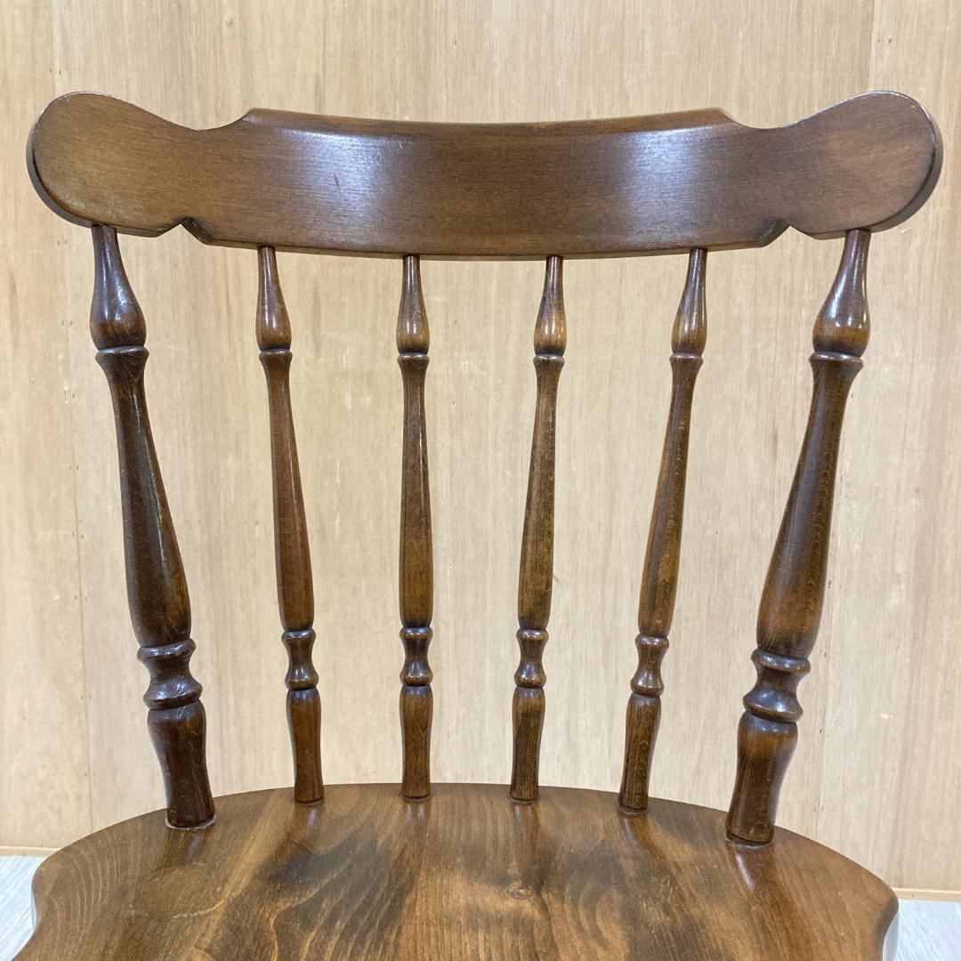 【飛騨産業】 キツツキ ウインザーチェア 　ダイニングチェア　椅子　木製 A