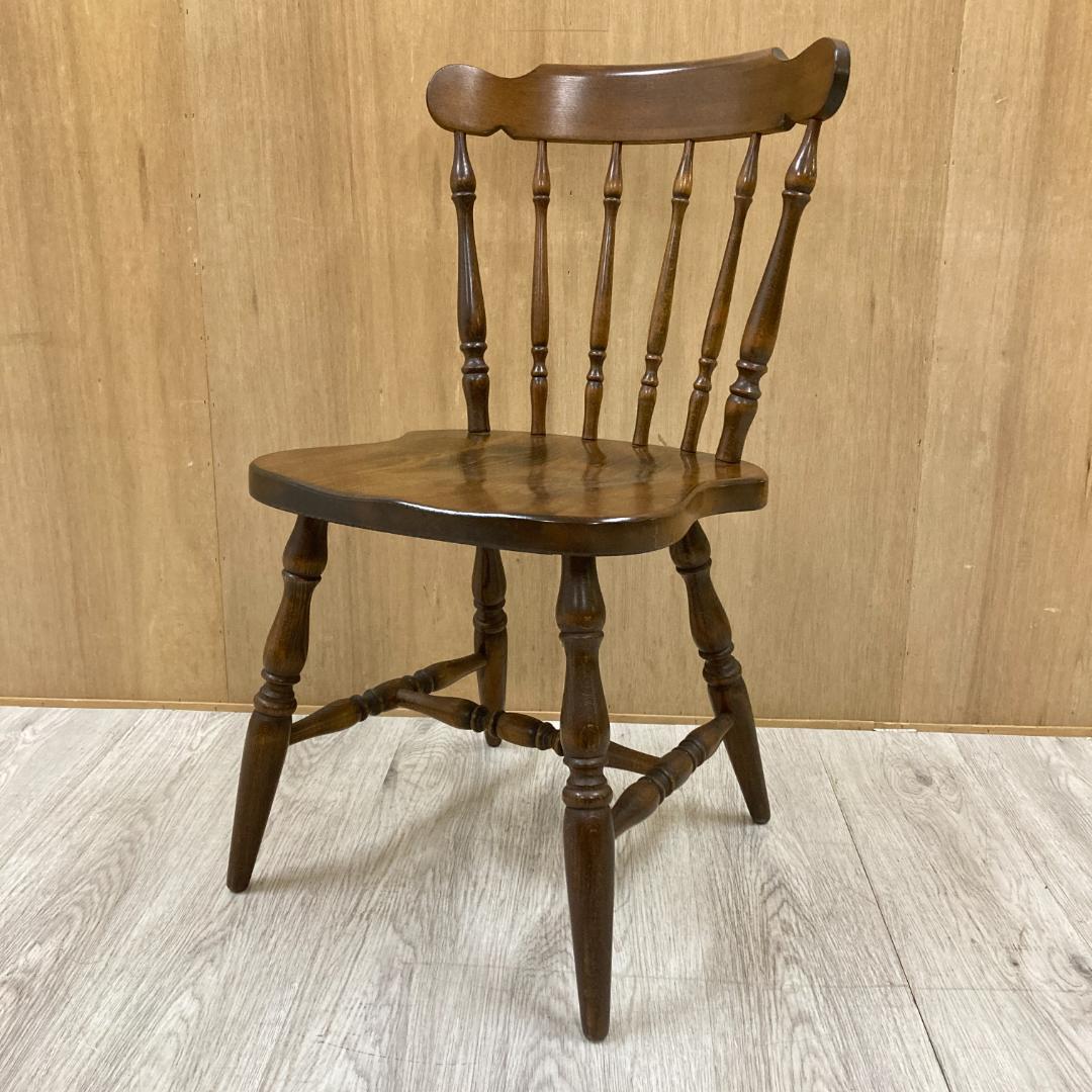 【飛騨産業】 キツツキ ウインザーチェア 　ダイニングチェア　椅子　木製 A